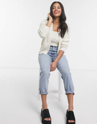 pearl beaded cardigan