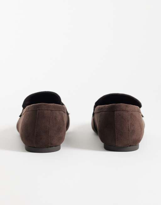 New Look penny loafer in dark brown, 4 of 5