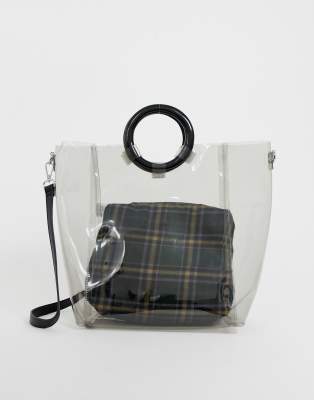 perspex tote bag