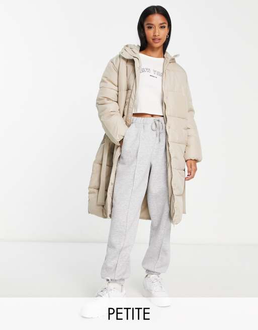 Cream best sale puffa coat