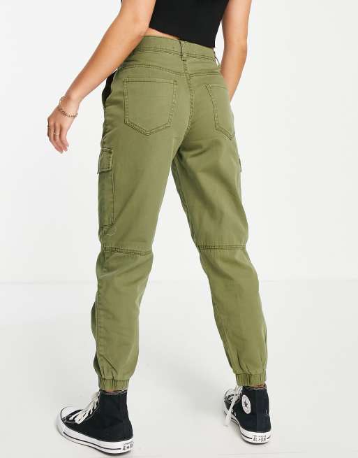 New Look Petite – Bojówki w kolorze khaki, 2 z 4