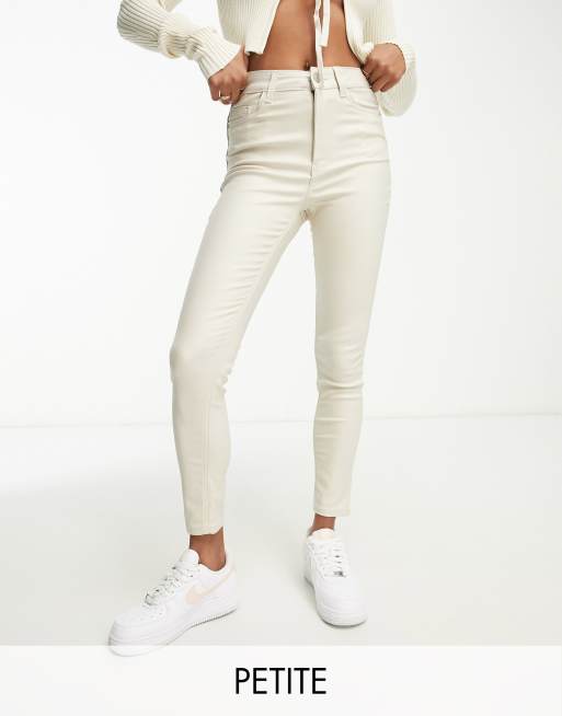 White store coated jeans