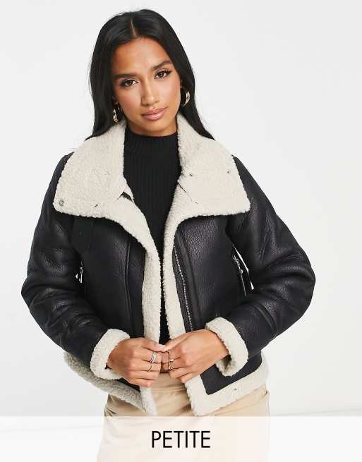 Aviator jacket petite sale