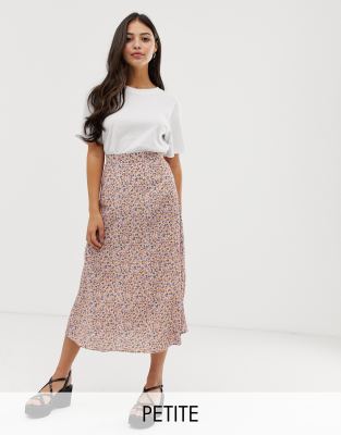 new look petite midi skirt