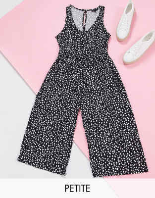 new look pink polka dot jumpsuit