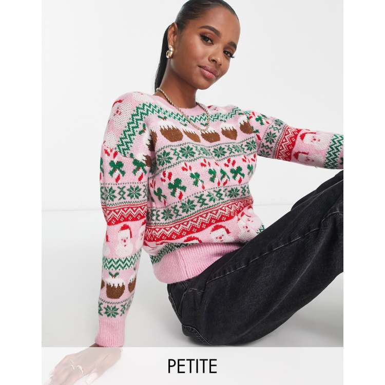 Pink christmas 2025 jumpers womens