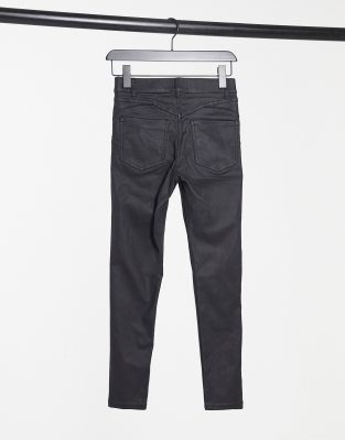 new look petite coated jeans