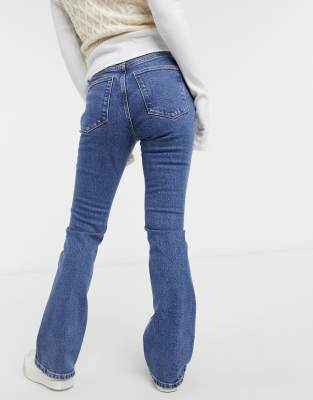 royal blue flare jeans