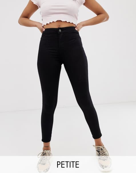 New Look Petite hallie disco jean in black