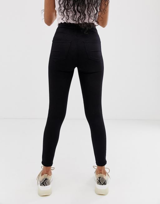 New Look Petite - Hallie - Jean style disco - Noir, 2 de 4