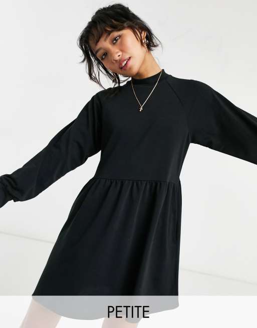 Petite sweatshirt dress online