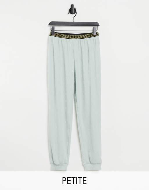 New Look Petite - Legging met tailleband in saliegroen
