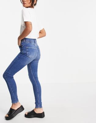 new look lift and shape skinny jeans