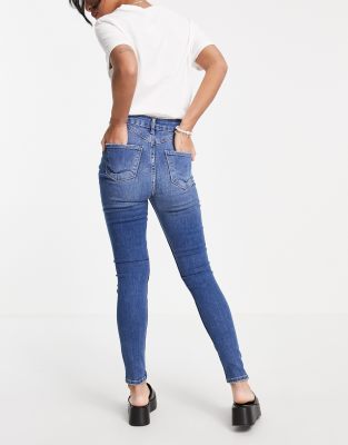 new look lift and shape skinny jeans