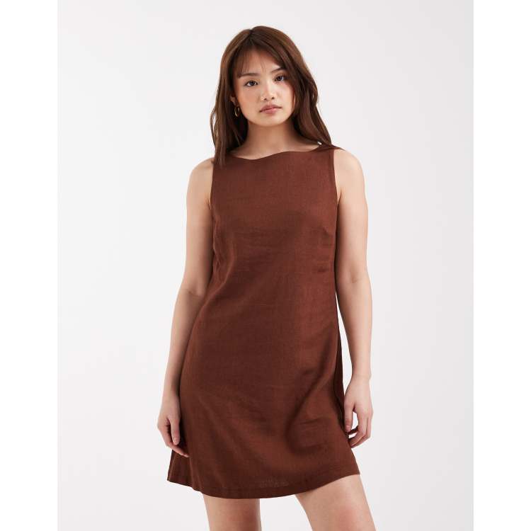 new look linen dress GREATEST LINEN DRESS EVER USING NEW LOOK #6654