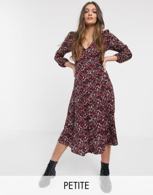 new look midi tea dress