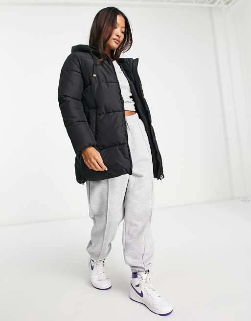 New look hot sale hooded coat