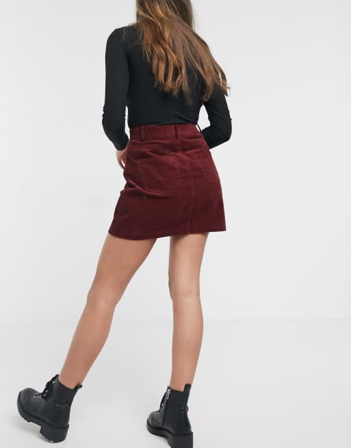 Look discount jupe bordeaux