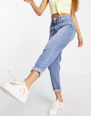 new look petite mom jeans