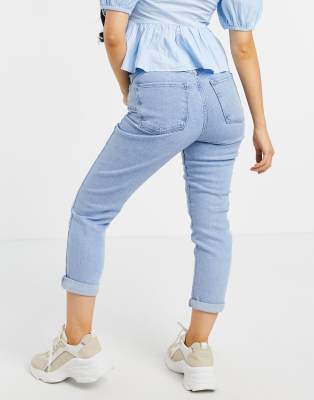 new look petite mom jeans