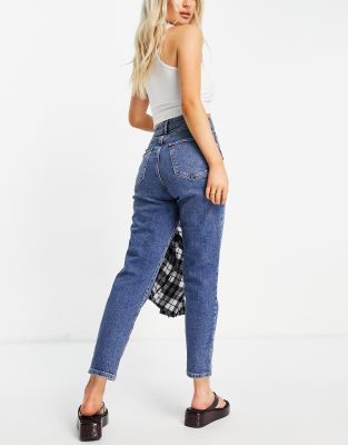 petite mom jeans new look