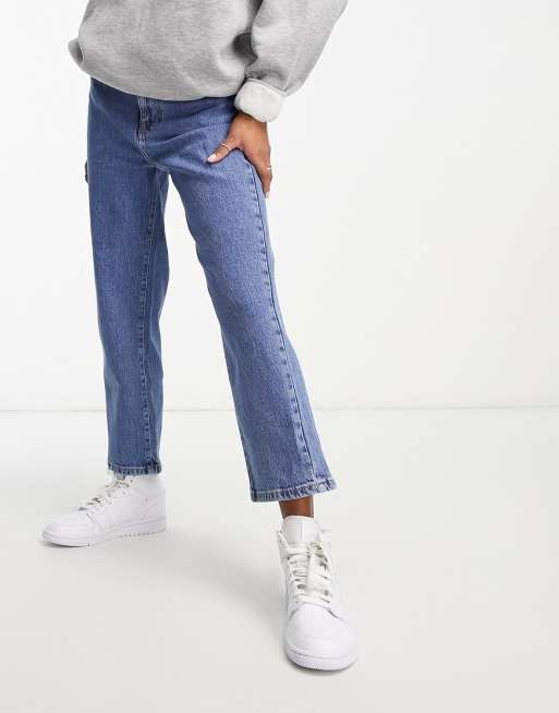 New Look Petite – Niebieskie jeansy z prostymi nogawkami, 5 z 5