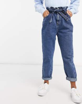 paperbag jeans new look