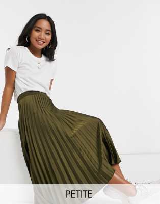 new look petite pleated skirt