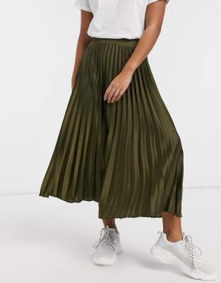 new look petite pleated skirt