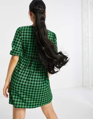 new look petite gingham dress