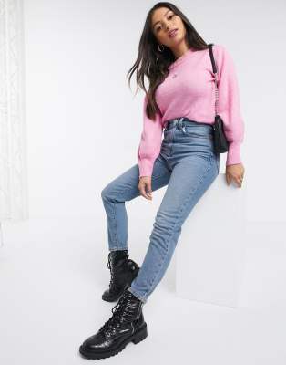 relaxed skinny jeans new look