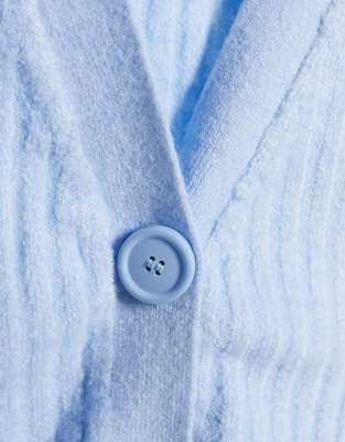 baby blue button up cardigan