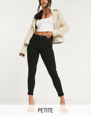 New Look Petite New Look Petite skinny jean in black-Blue