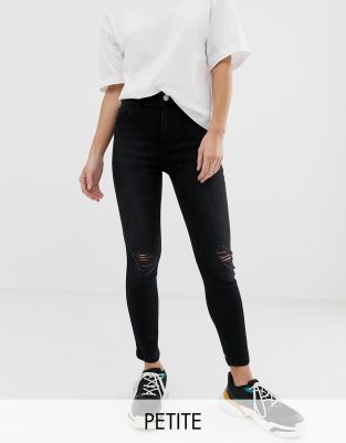 new look black skinny jeans