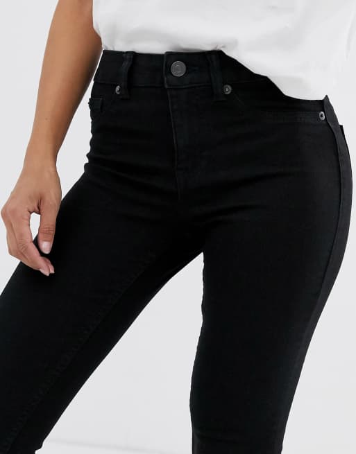 New Look Petite - Skinny jeans in zwart, 3 van 4