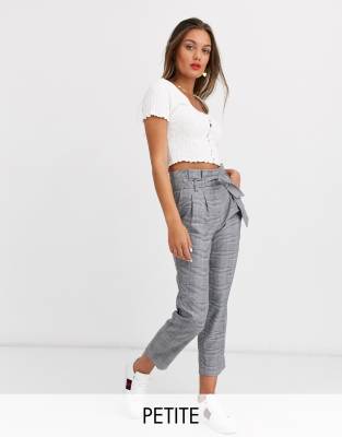 slim leg petite trousers