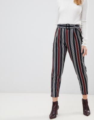 new look striped pants