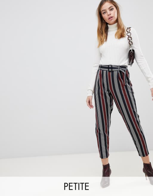 Striped store trousers petite