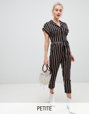 new look utility button through jumpsuit