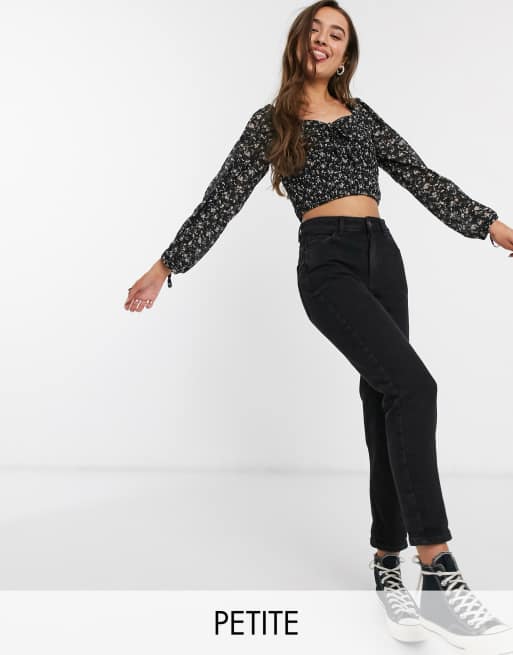 new look waist enhance mom jeans