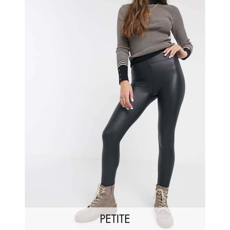 Wet look clearance leggings short leg