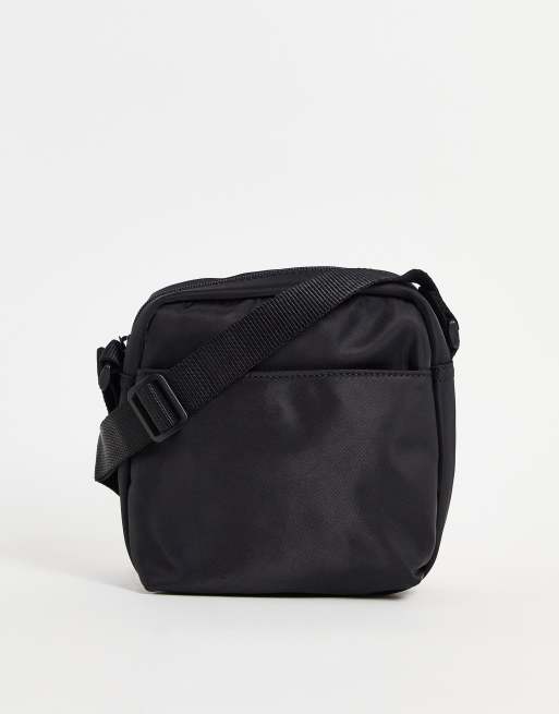 New Look – Pilotentasche zum Umhängen in Schwarz