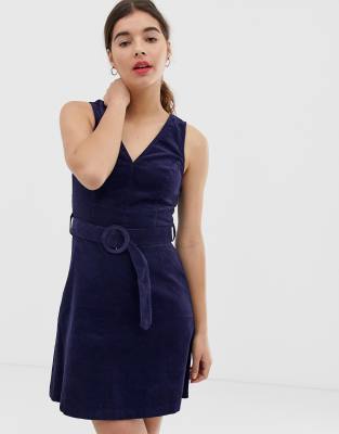 new look cord dress