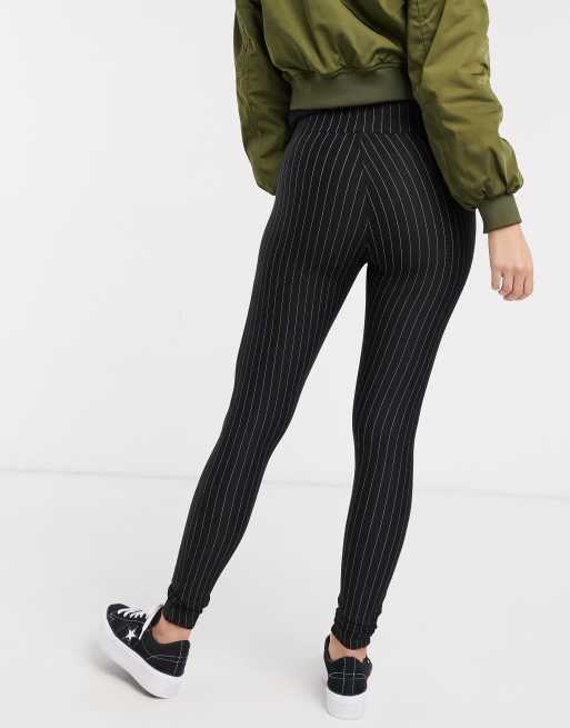 Pinstripe Leggings