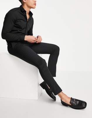 black ankle suit