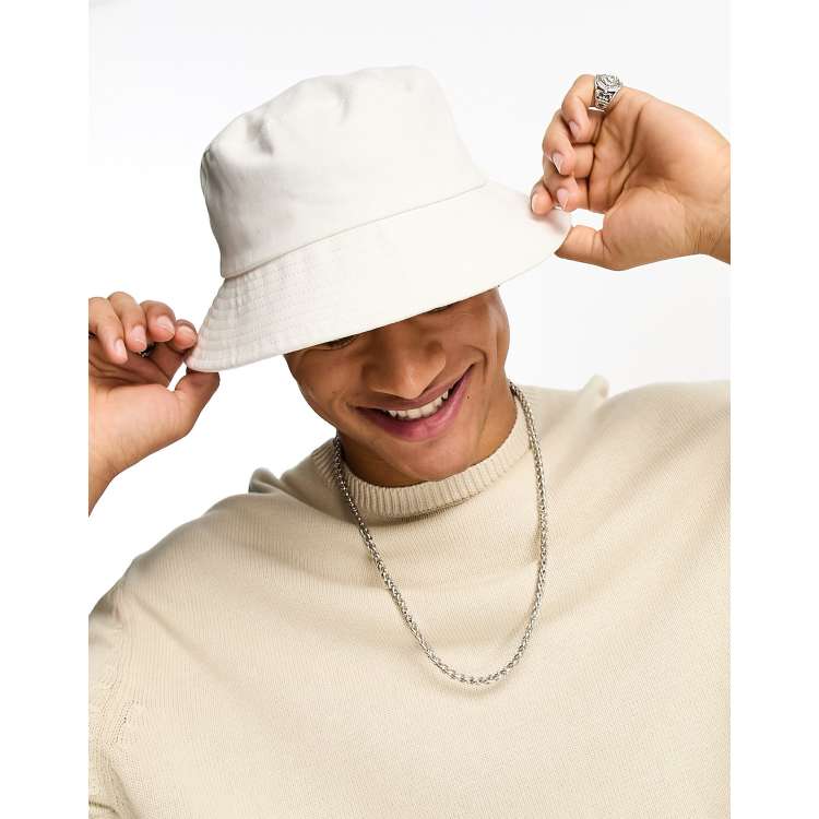 New Look bucket hat in ecru | ASOS