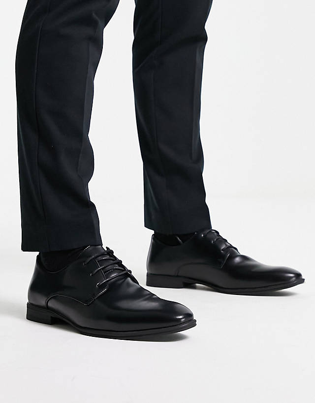 New Look - plain formal lace up brogues in black
