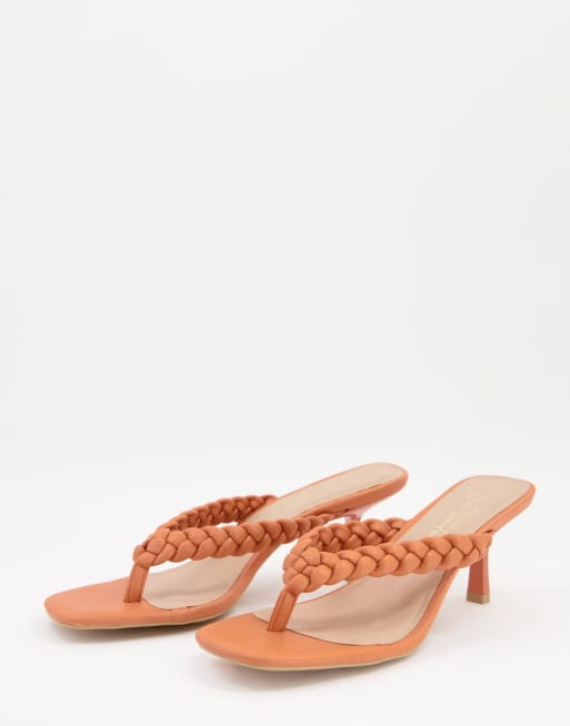 New look hot sale coral sandals