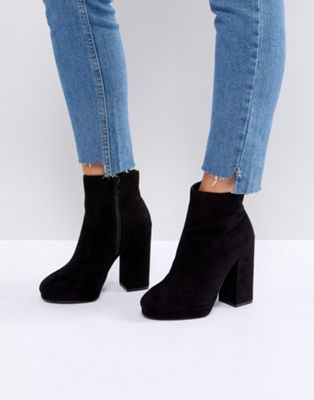 New Look Platform Heeled Ankle Boot | ASOS