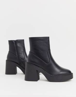 new look platform boots